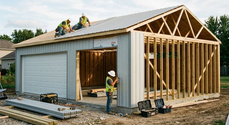 Garage Construction in Houston, TX