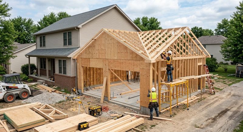 Garage Construction in Katy, TX