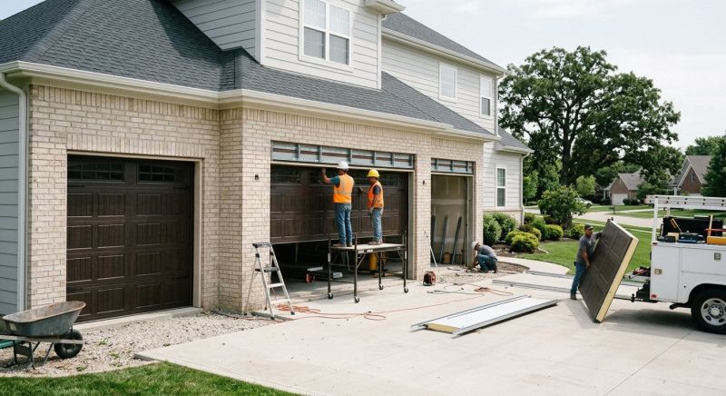Three Car Garage Installation in Katy, TX